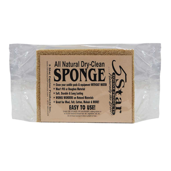 5 Star All Natural Dry-Clean Tack and Pad Sponge